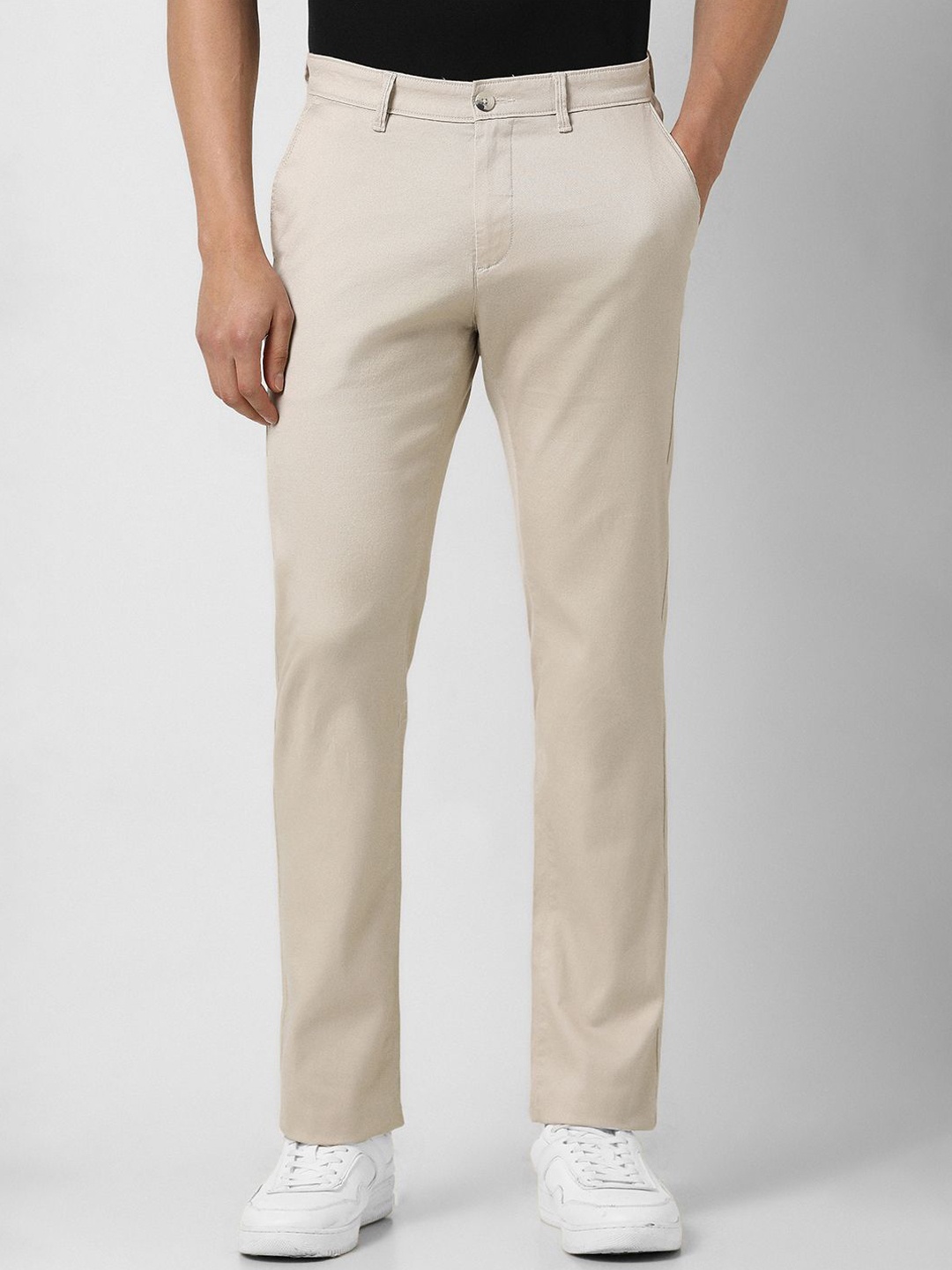 

Van Heusen Sport Men Regular Fit Regular Trousers, Beige