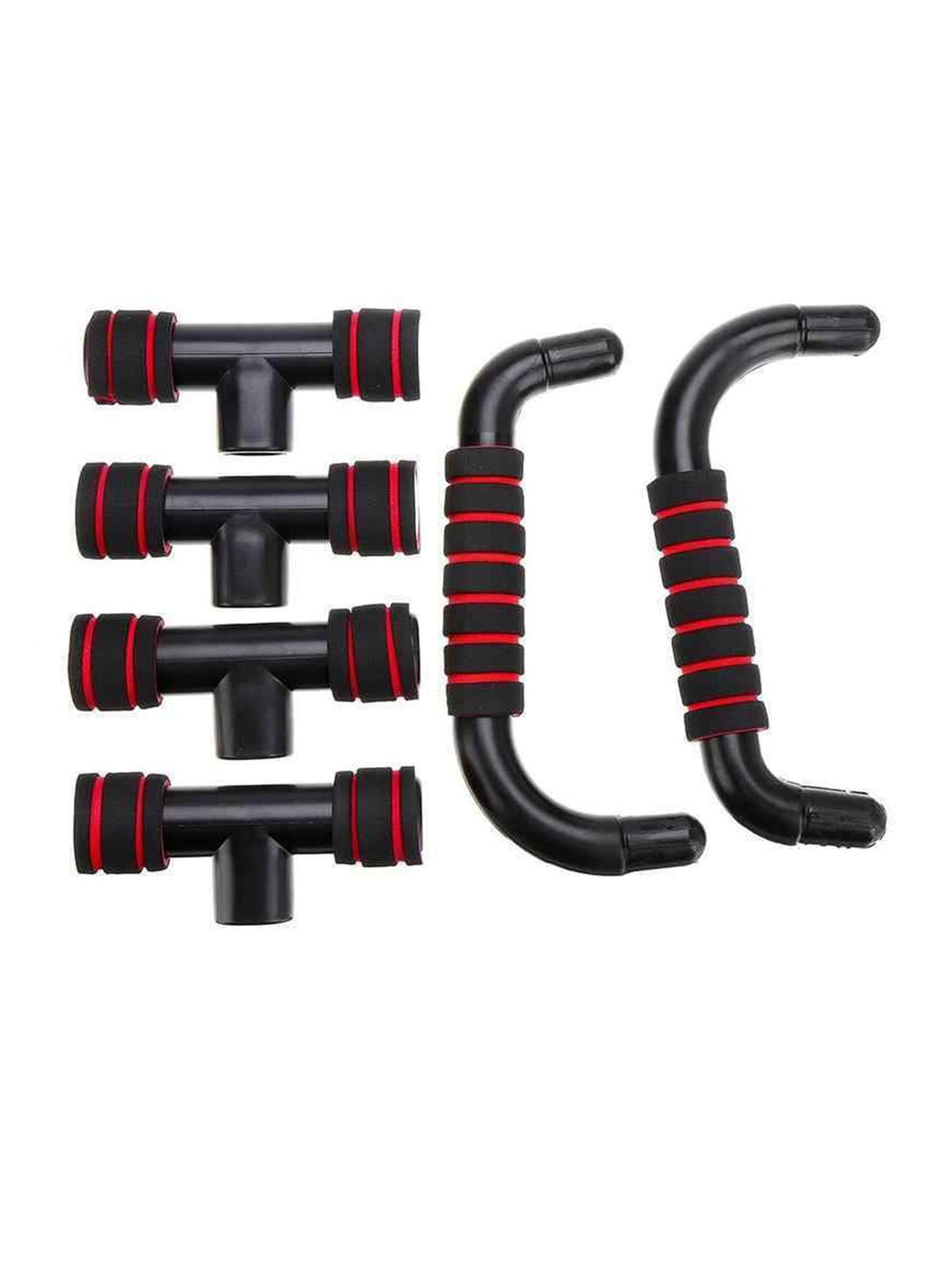 

HackerX Men Push Up Bars Stand With Foam Grip Handle, Black