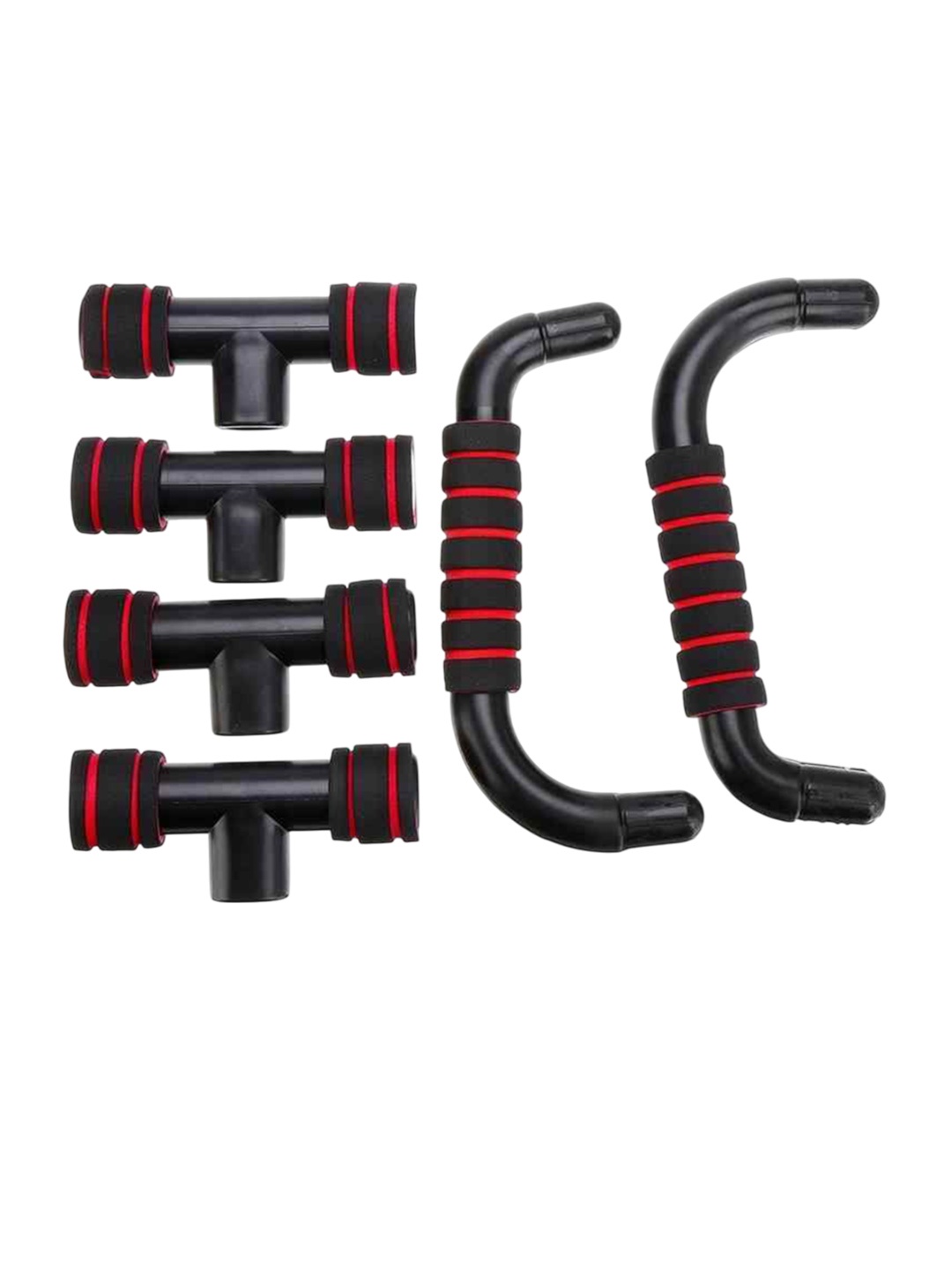 

HackerX Men Push Up Bars Stand & Foam Grip Handle, Black