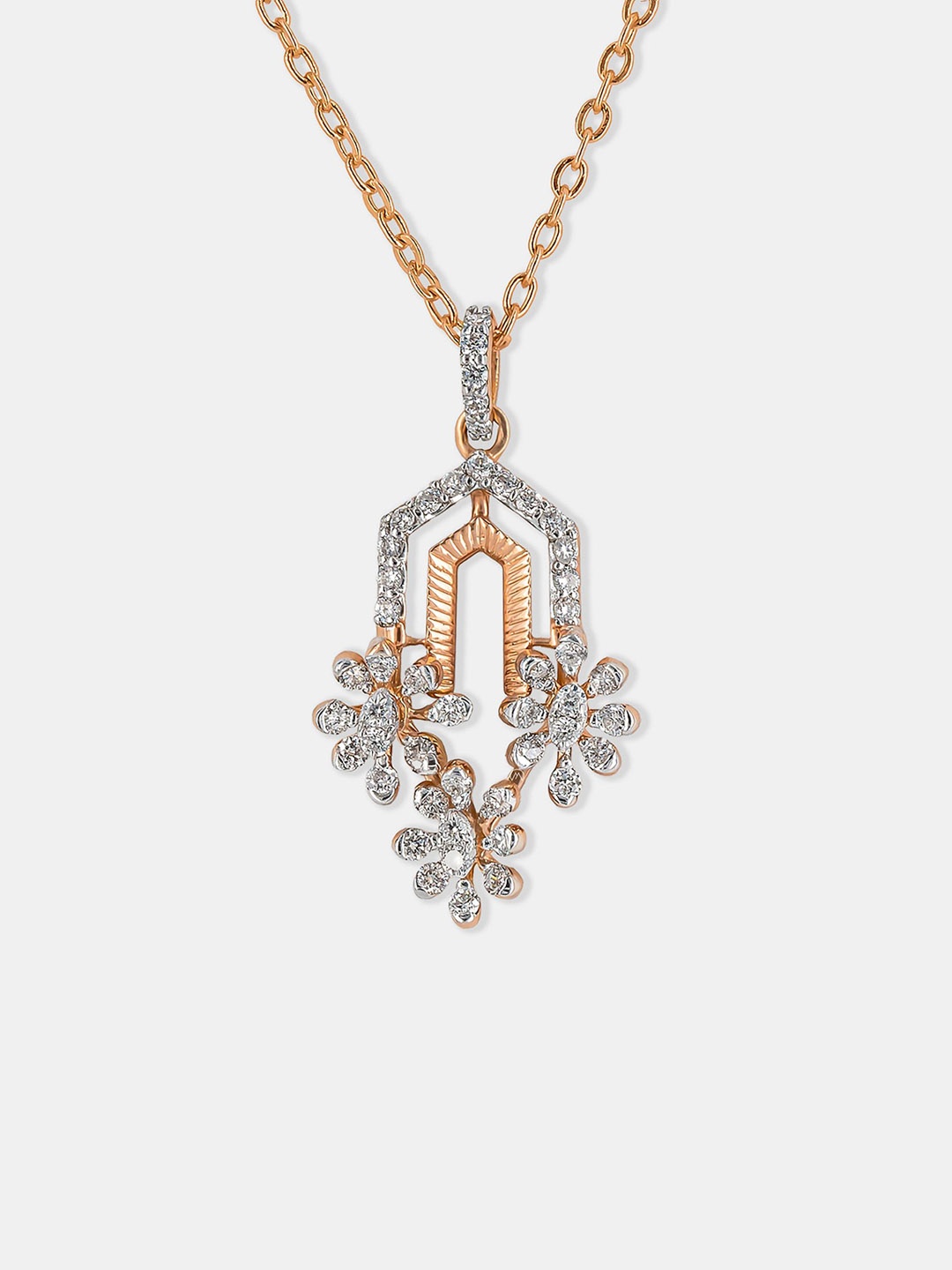 

MAIORA Women Pendant 0.54 Diamond 14K Rose Gold