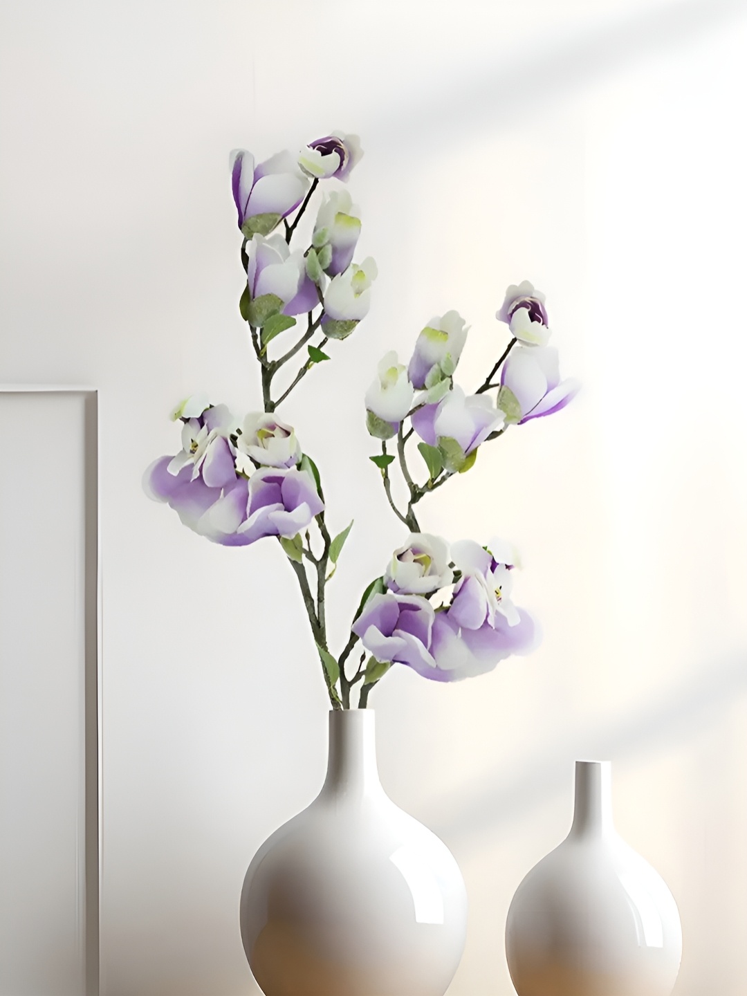 

Royaloak Purple Magnolia Artificial Flower Bunch