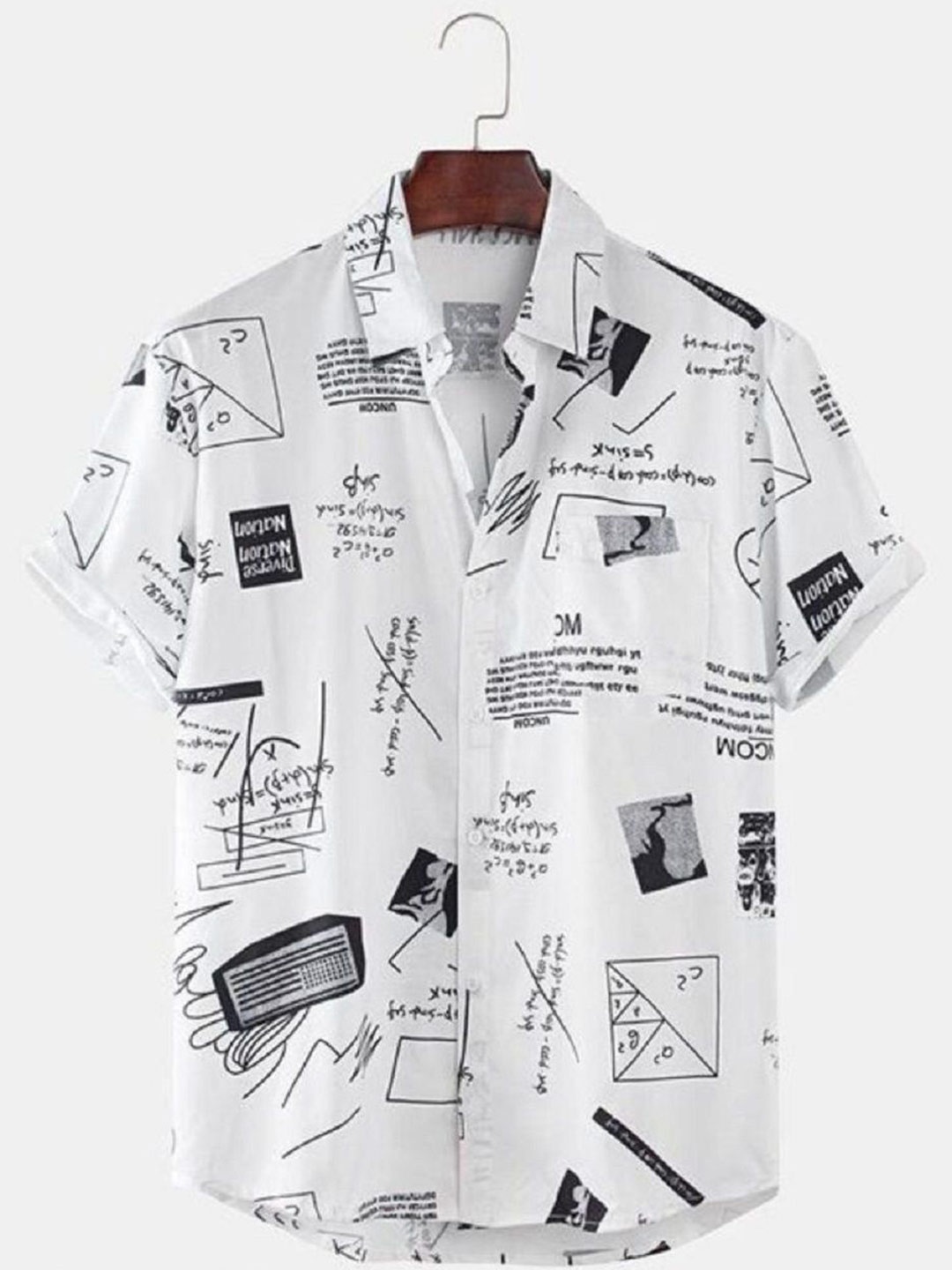 

iCome Men Animal Printed Casual Shirt, Multi