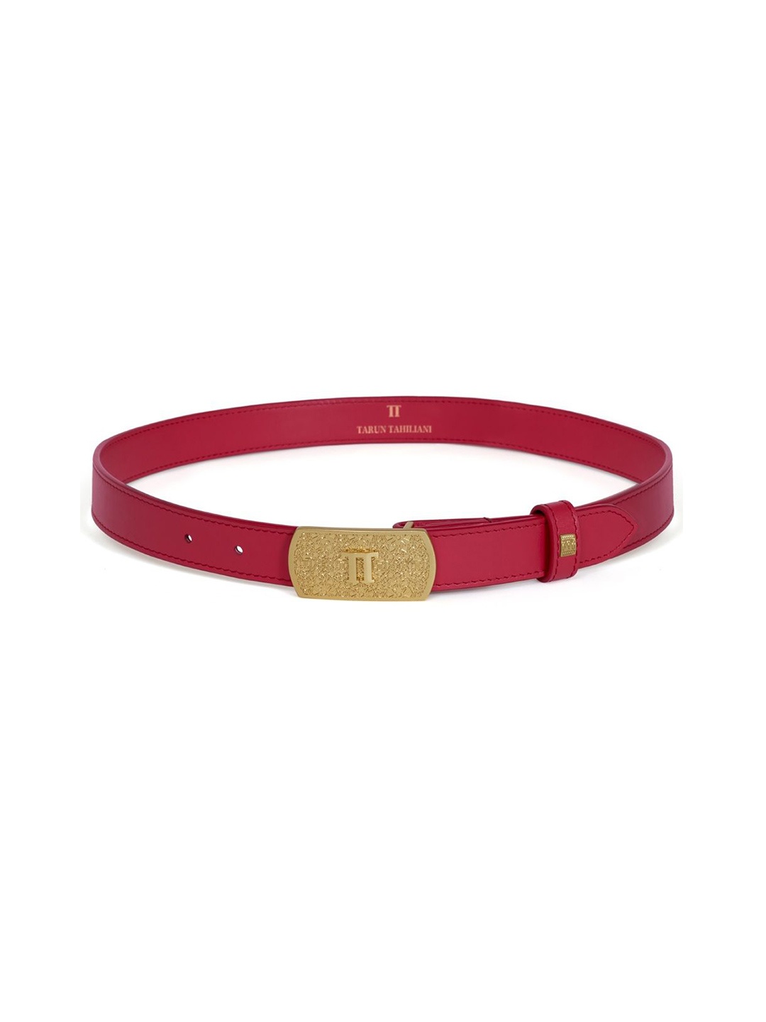 

Tarun Tahiliani Women Leather Belt, Pink