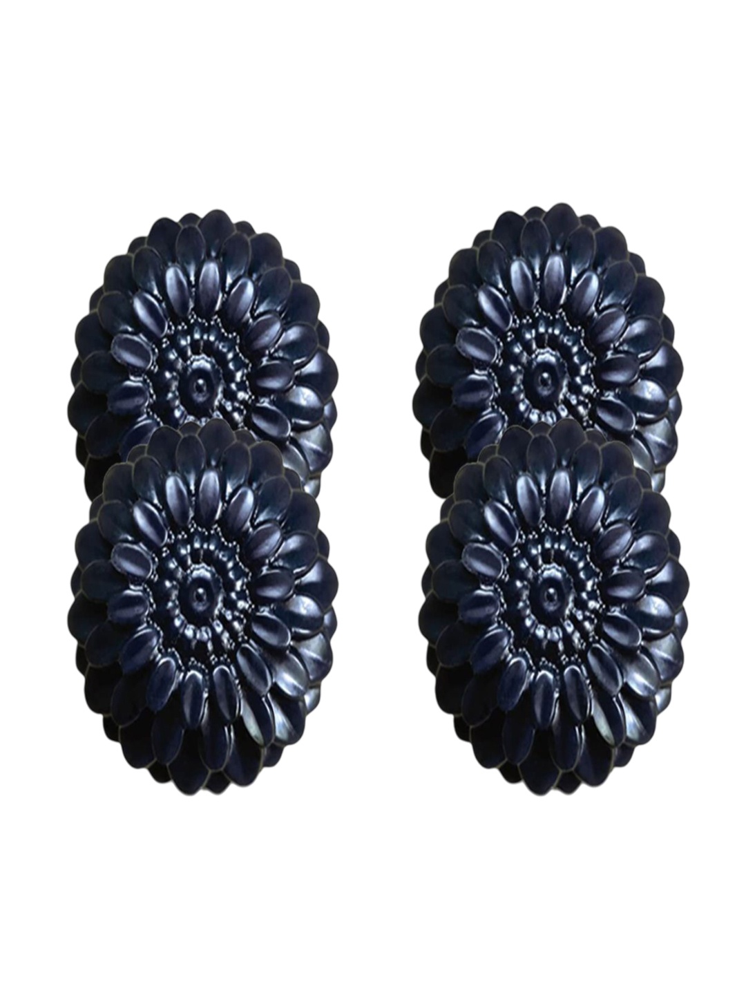 

BADA HAIR Set Of 4 Activated Charcoal Bath Soap - 100 g Each, Black