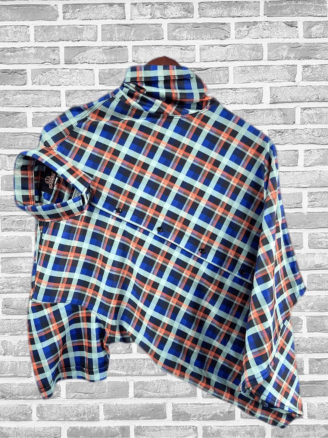 

iCome Men Micro Checks Opaque Printed Casual Shirt, Multi
