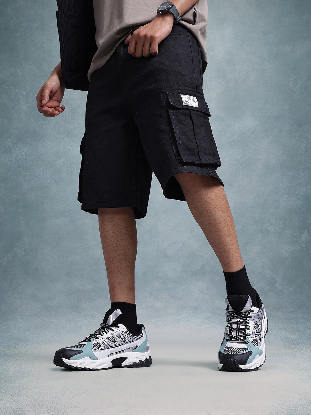 

The Roadster Life Co. Relaxed Denim Shorts, Black