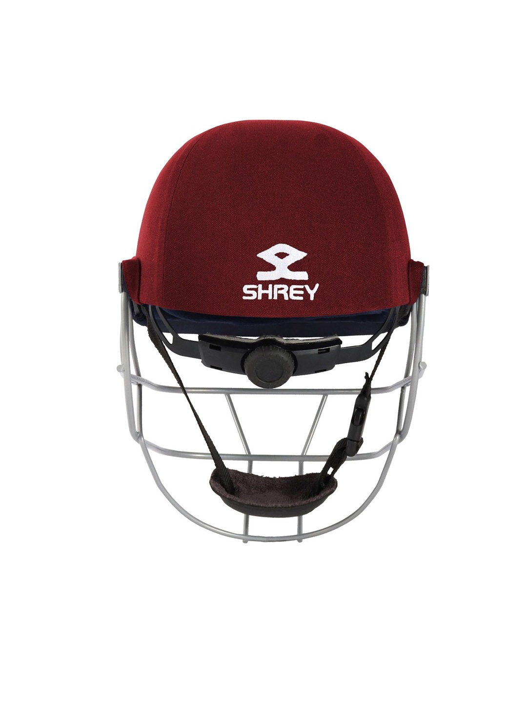

Shrey Cushioned Adjustable Junior Classic Sports Helmet, Maroon