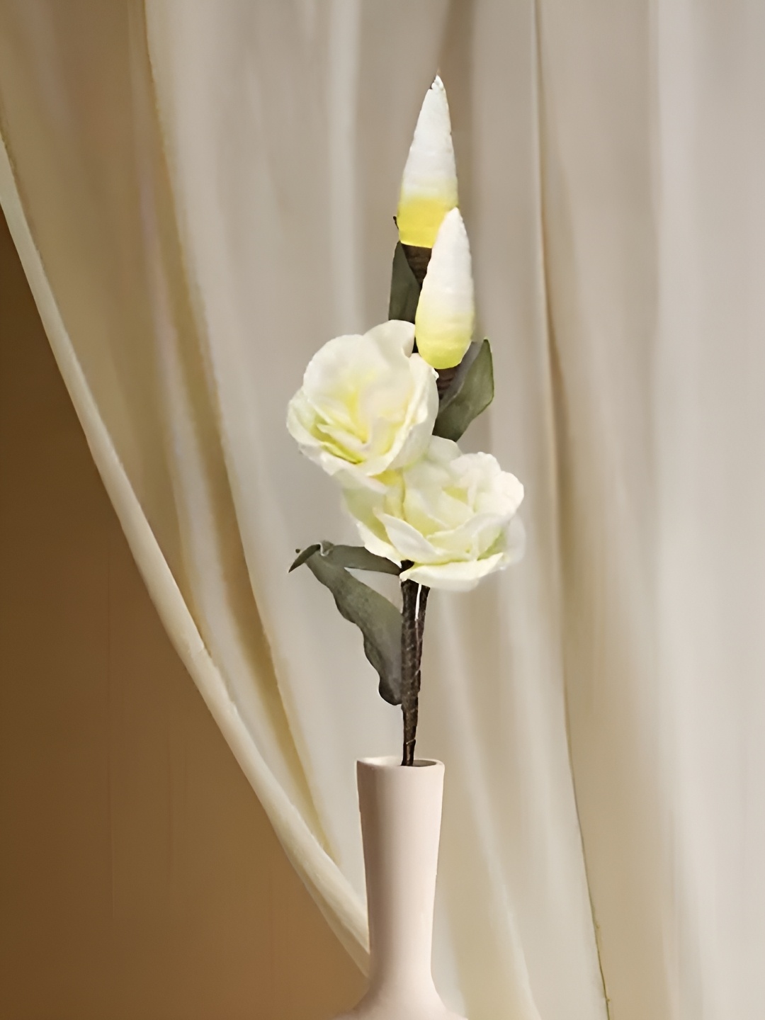

Royaloak Yellow Two Head Frangipani Artificial Flower