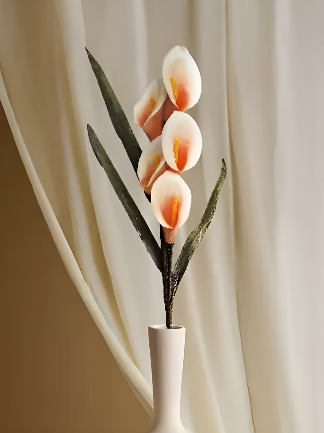 

Royaloak Orange Five Head Calla Lily Artificial Flower
