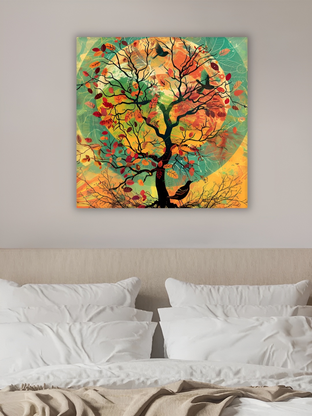 

Art Street Yellow & Green 1 Piece Floral and Botanical Canvas Wall Art
