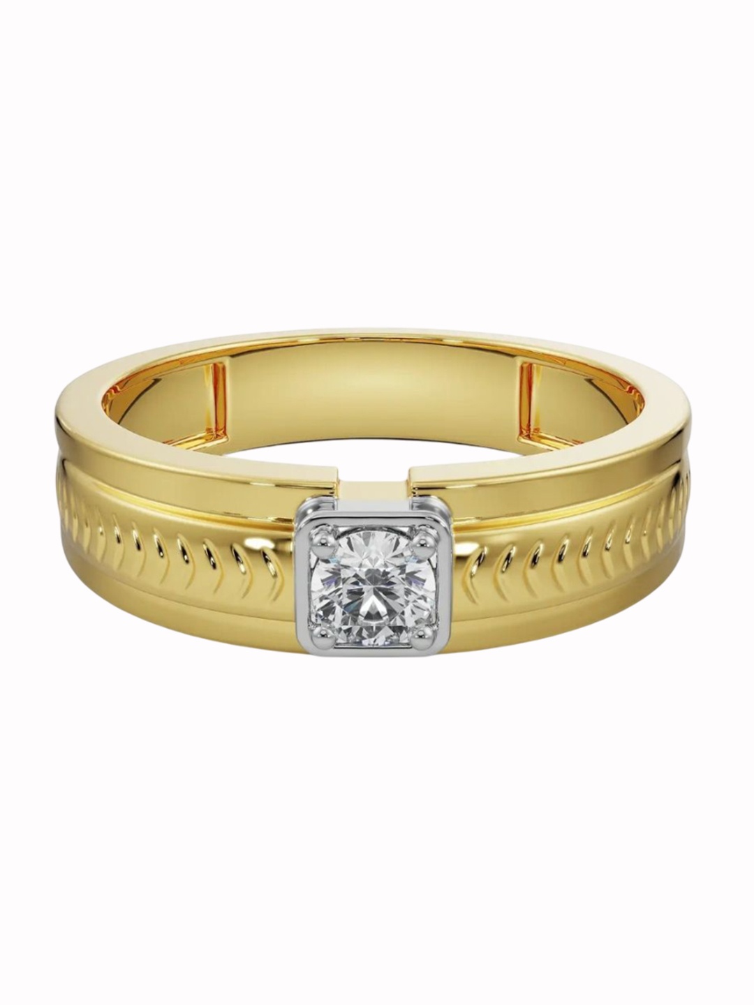 

Liam Diamond Ring for Men, Gold