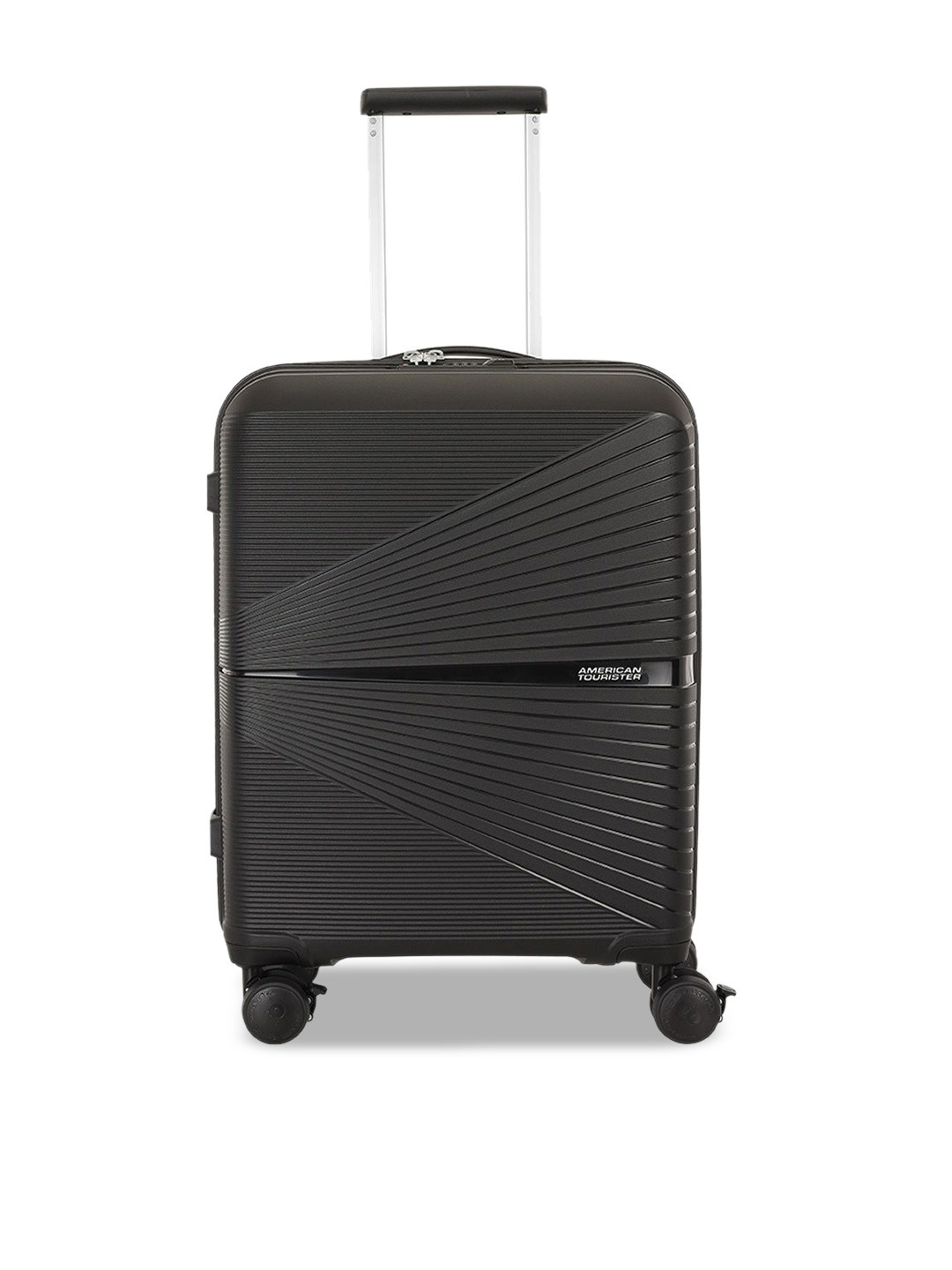 

AMERICAN TOURISTER Airconic 2.0 Textured Hard-Sided Small TSA Lock Trolley Bag, Black