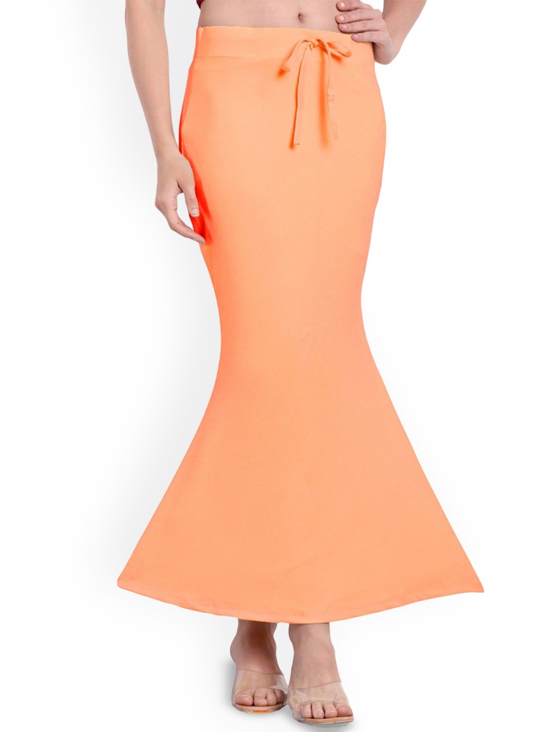 

Bureaucrat Mermaid Fishcut Saree Shapewear, Orange