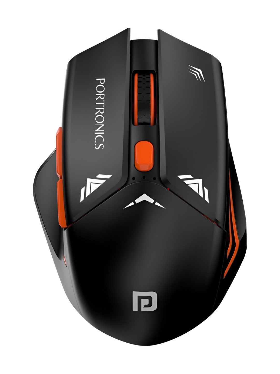

Portronics Vader Pro Wireless Gaming Mouse With 2.4 GHz Receiver & 6 Buttons, Black