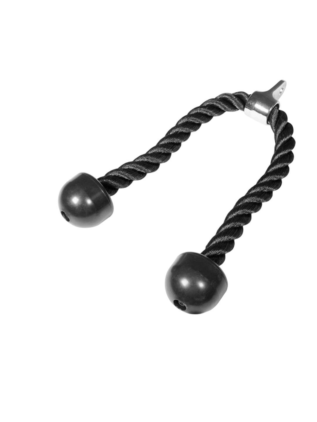 

HackerX Fitness Rope for Gym Fitness Triceps Bar, Black