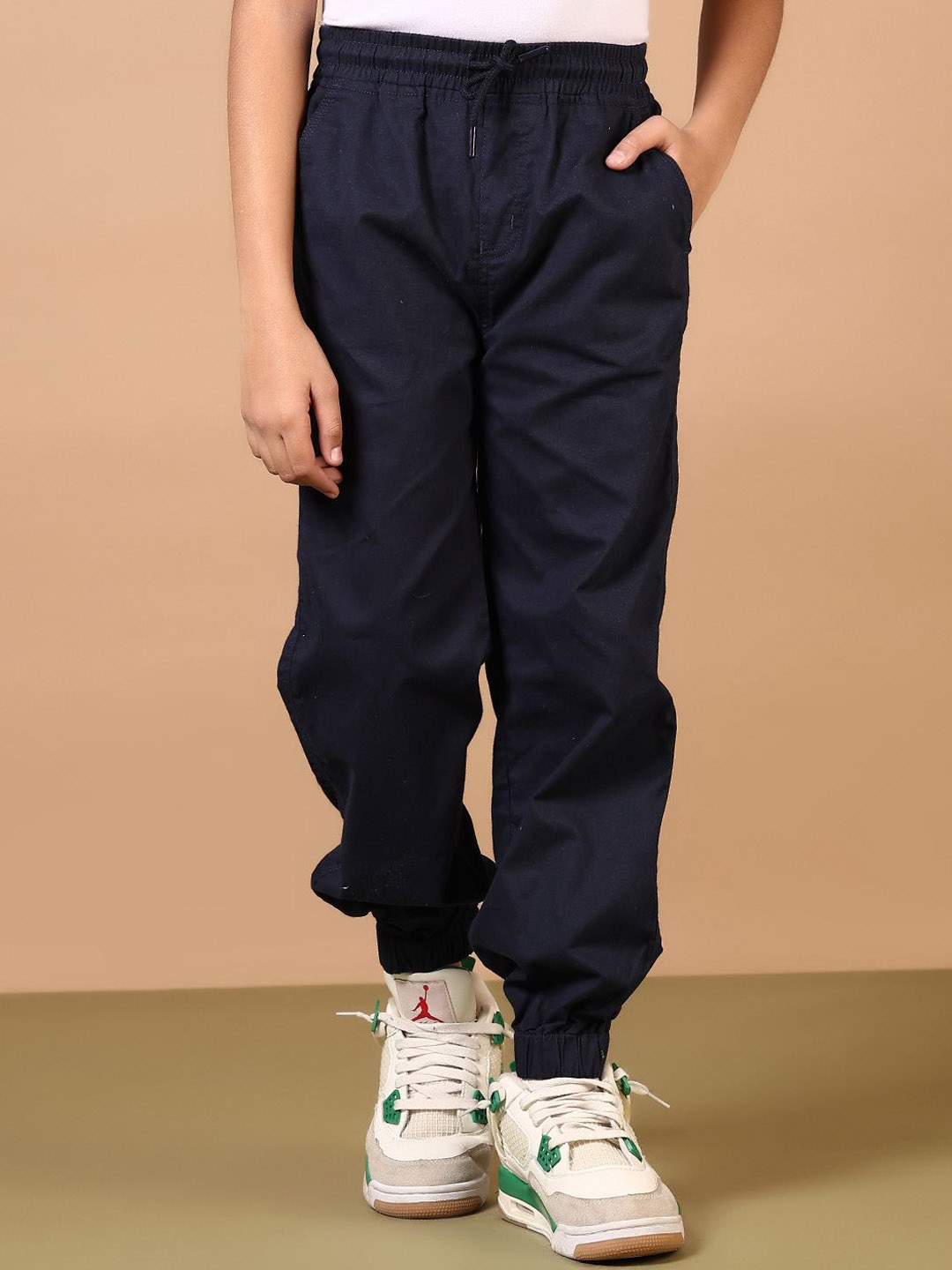 

V-Mart Boys Joggers Trousers, Navy blue