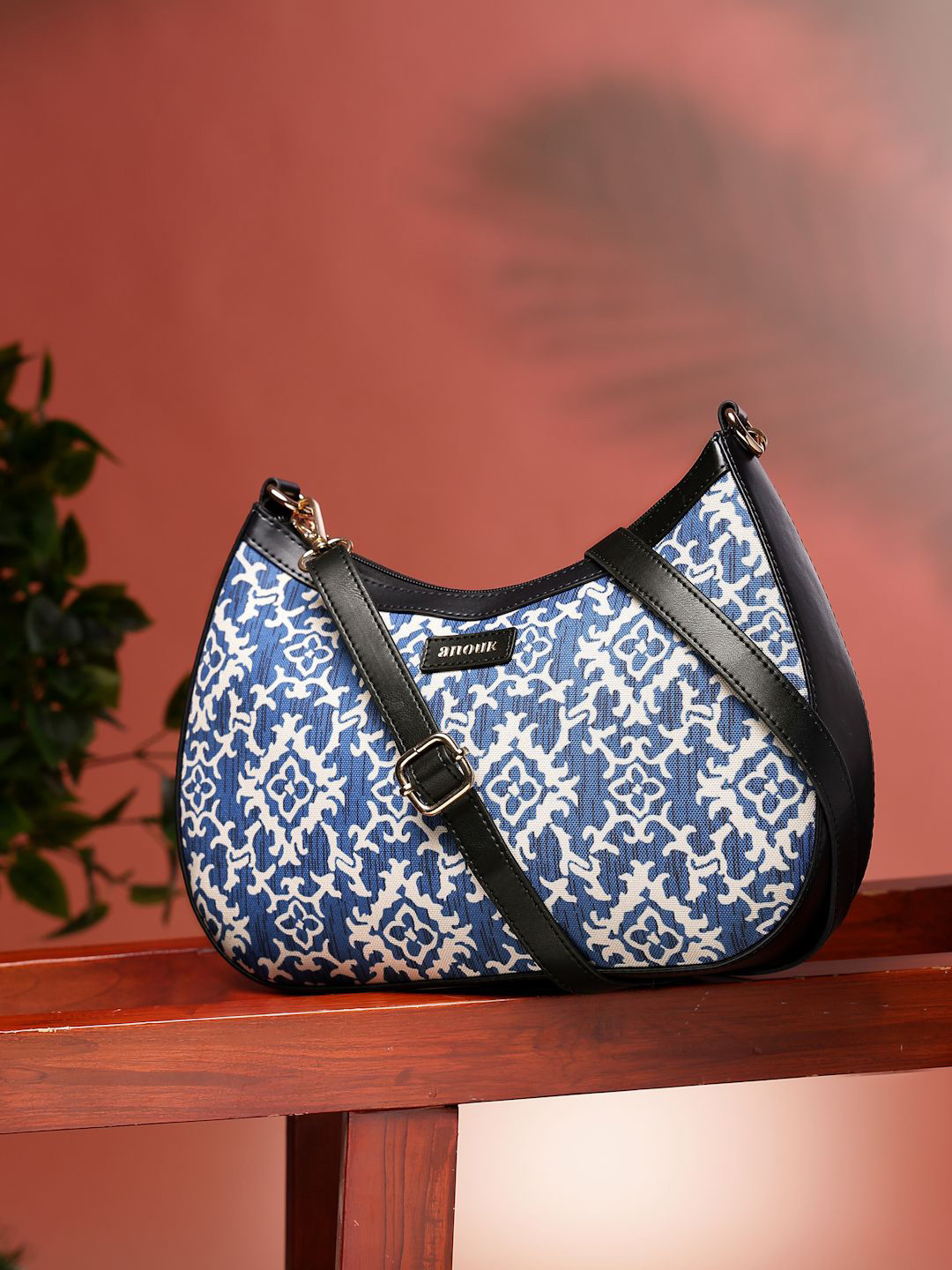 

Anouk Women Abstract Printed Crossbody Sling Bag, Blue