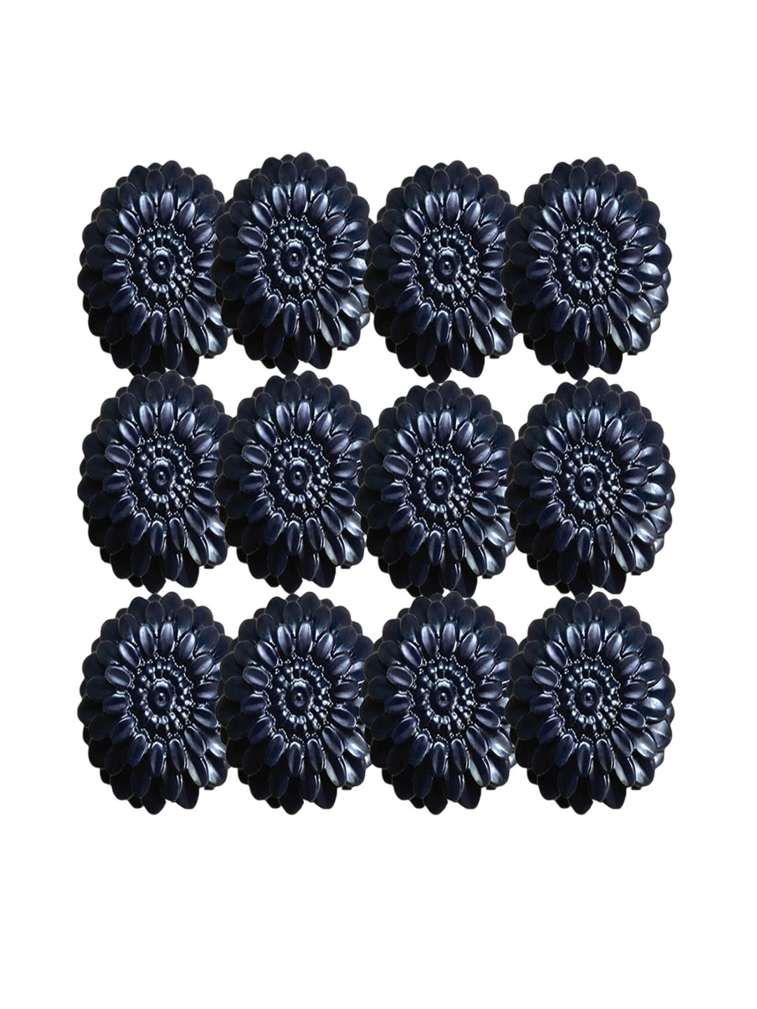 

BADA HAIR Set Of 12 Activated Charcoal Bath Soap - 100 g Each, Black