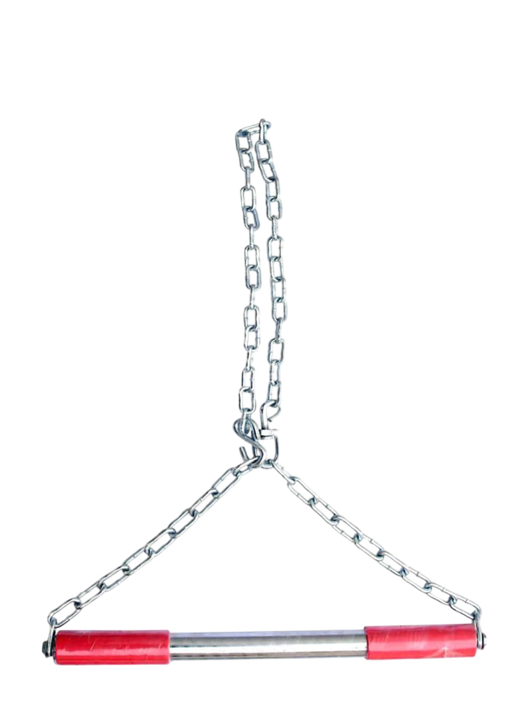 

HackerX Chin Up Bar With Chain, Silver