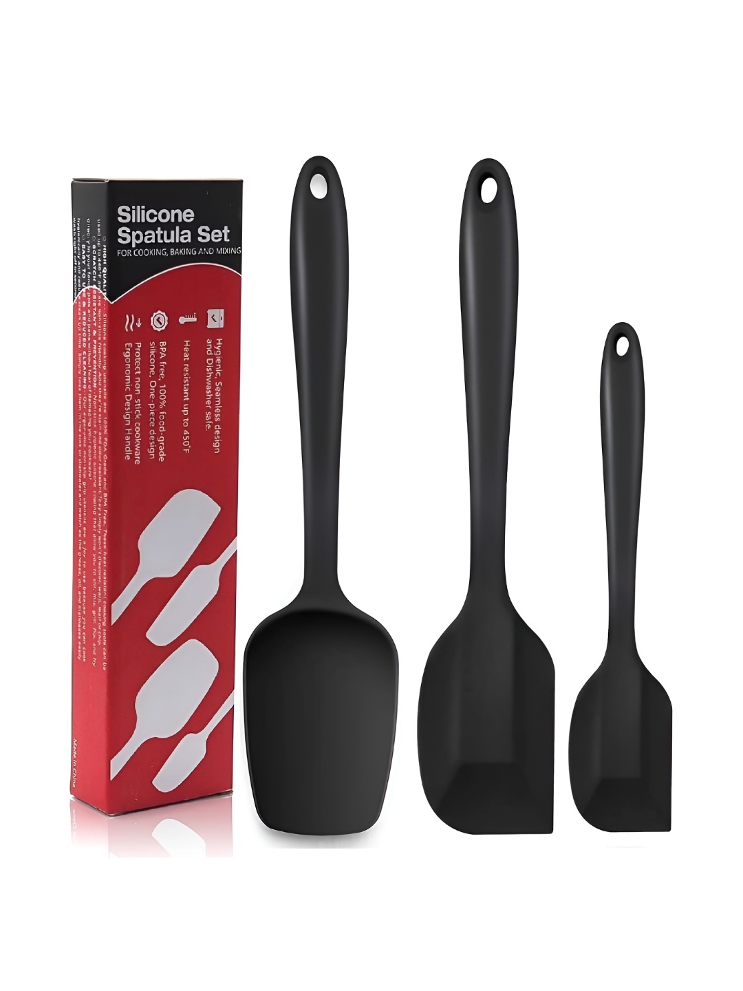 

Baskety Black 3 Pieces Spatula