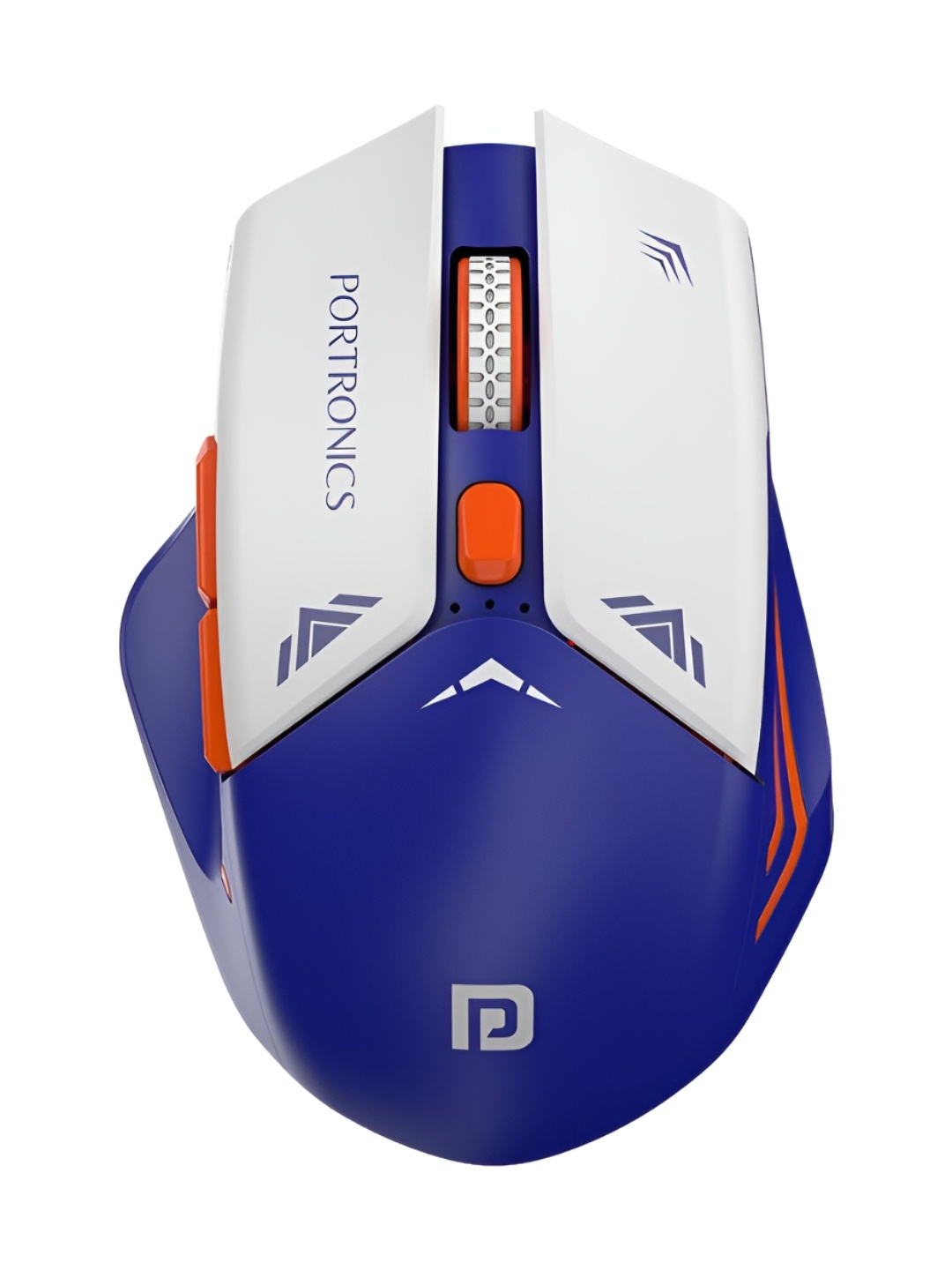 

Portronics Vader Pro Wireless Gaming Mouse With 2.4 GHz Receiver & 6 Buttons, Blue