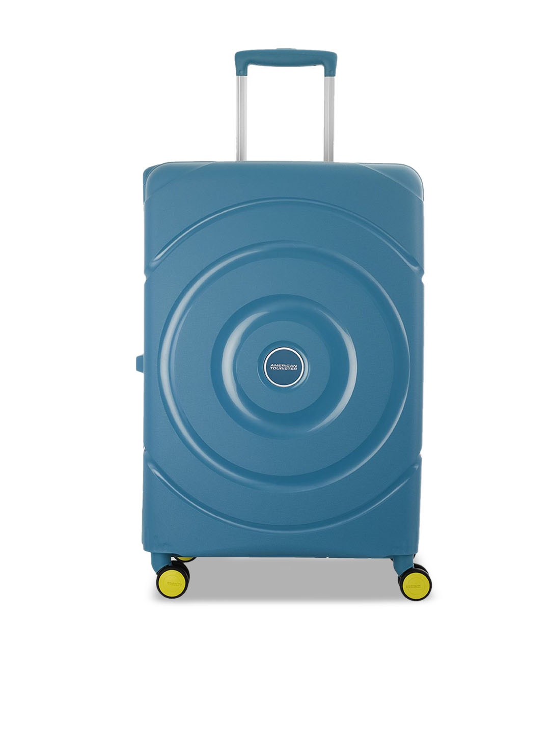 

AMERICAN TOURISTER Textured Hard-Sided Medium TSA Lock Trolley Bag, Teal