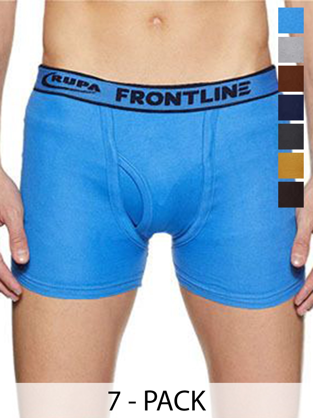 

Rupa Pack Of 7 Assorted Cotton Trunks Frontline-DCIP-(IP)-7--90