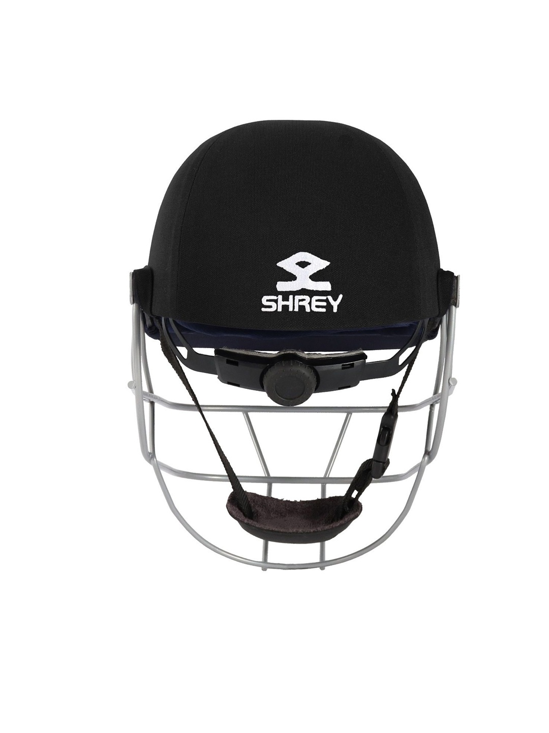 

Shrey Cushioned Adjustable Junior Classic Sports Helmet, Black