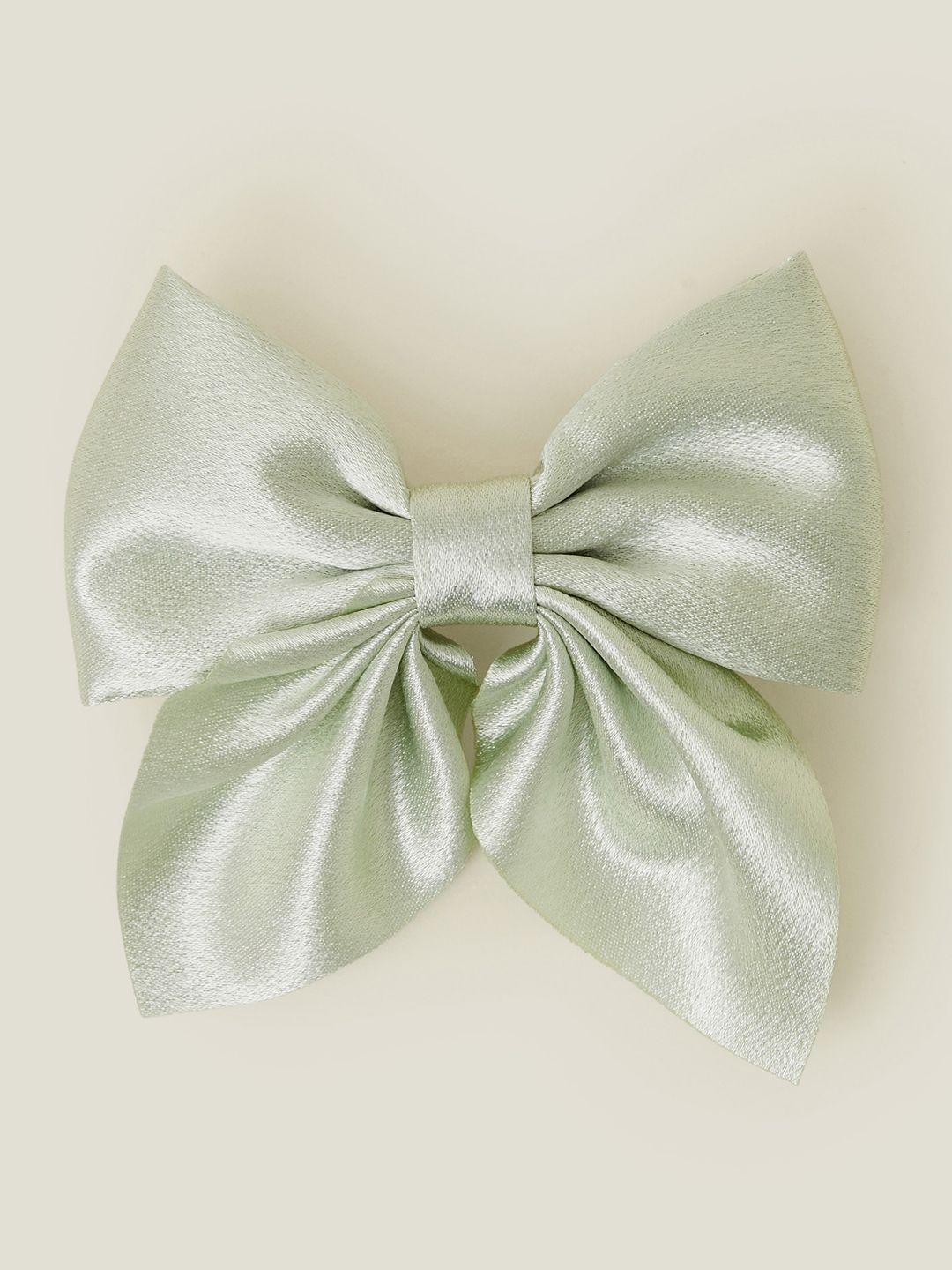 

Accessorize Girls Bow Barrette Hair Clip, Green