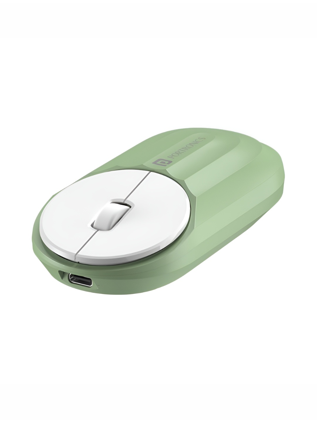 

Portronics Toad 6 Bluetooth Wireless Mouse With 2.4 GHz USB Receiver Multi-Device Pairing, Green