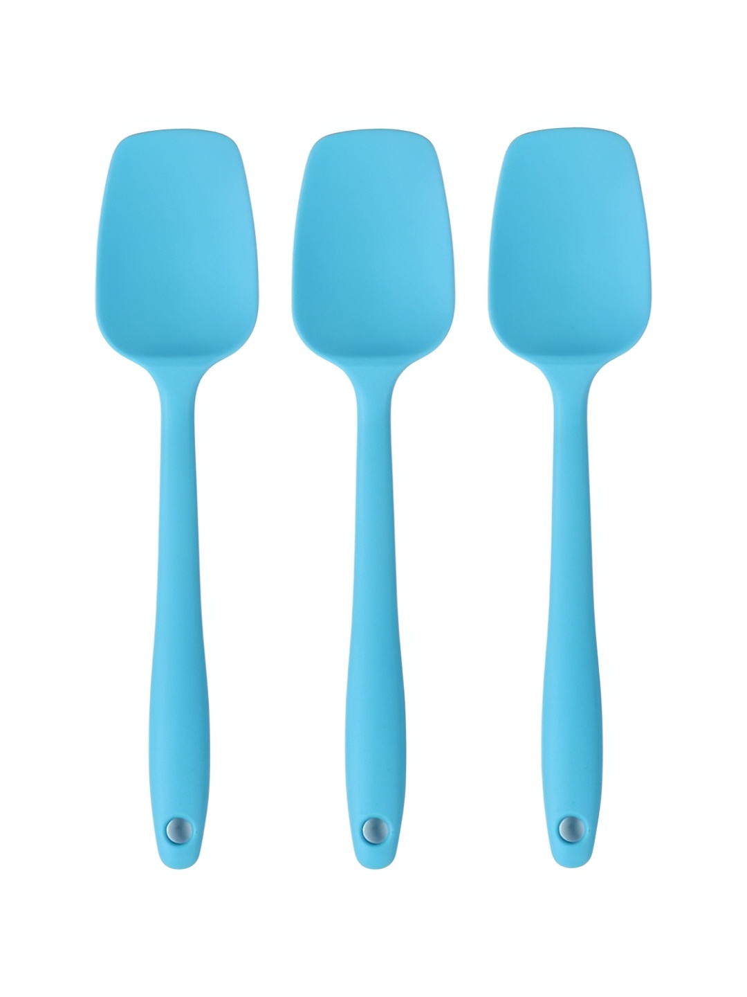 

Baskety Blue 3 Pieces Spoon For Baking Serving Spatula