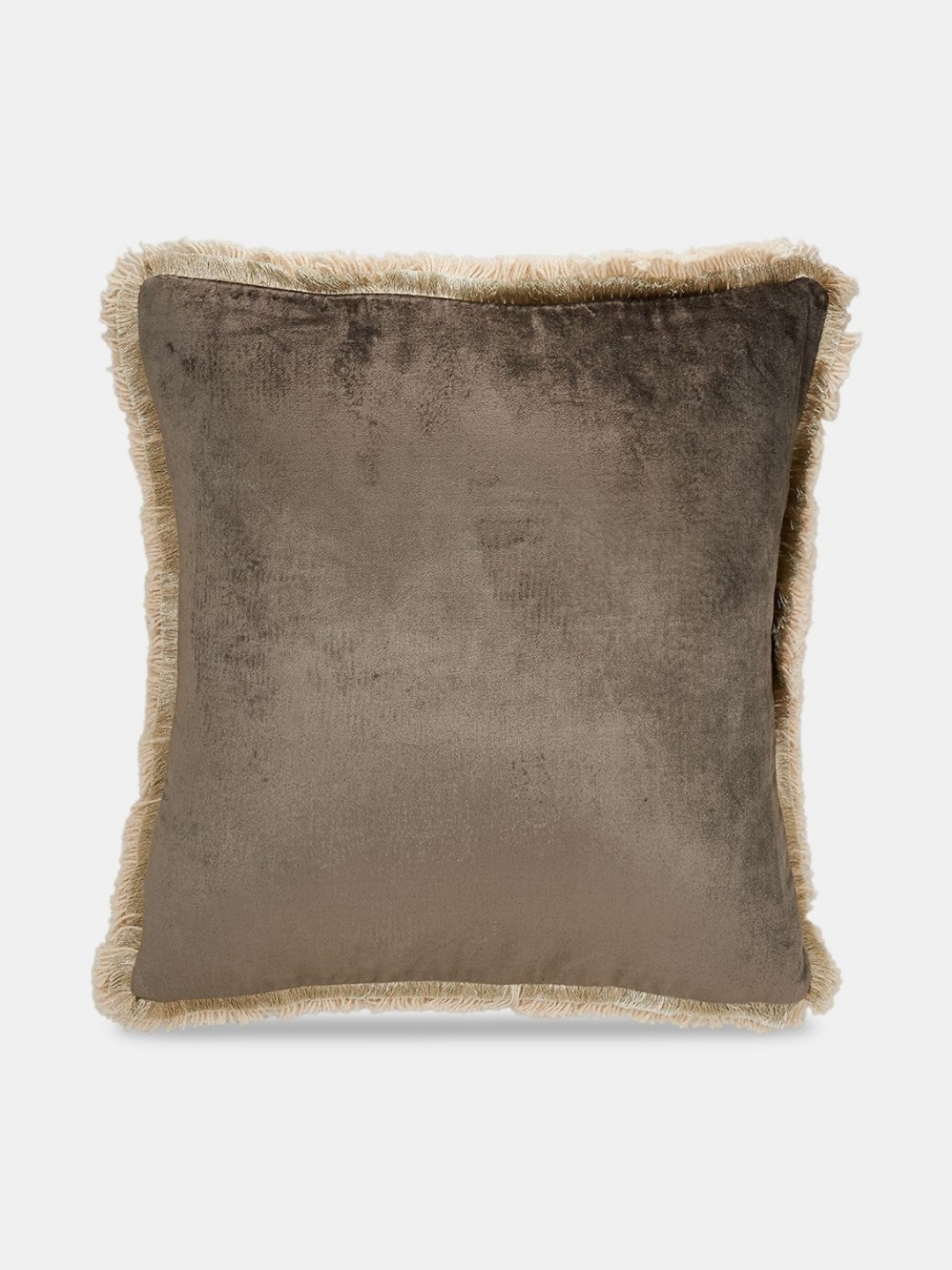 

Living scapes by Pantaloons Brown Cotton Square Cushion Cover