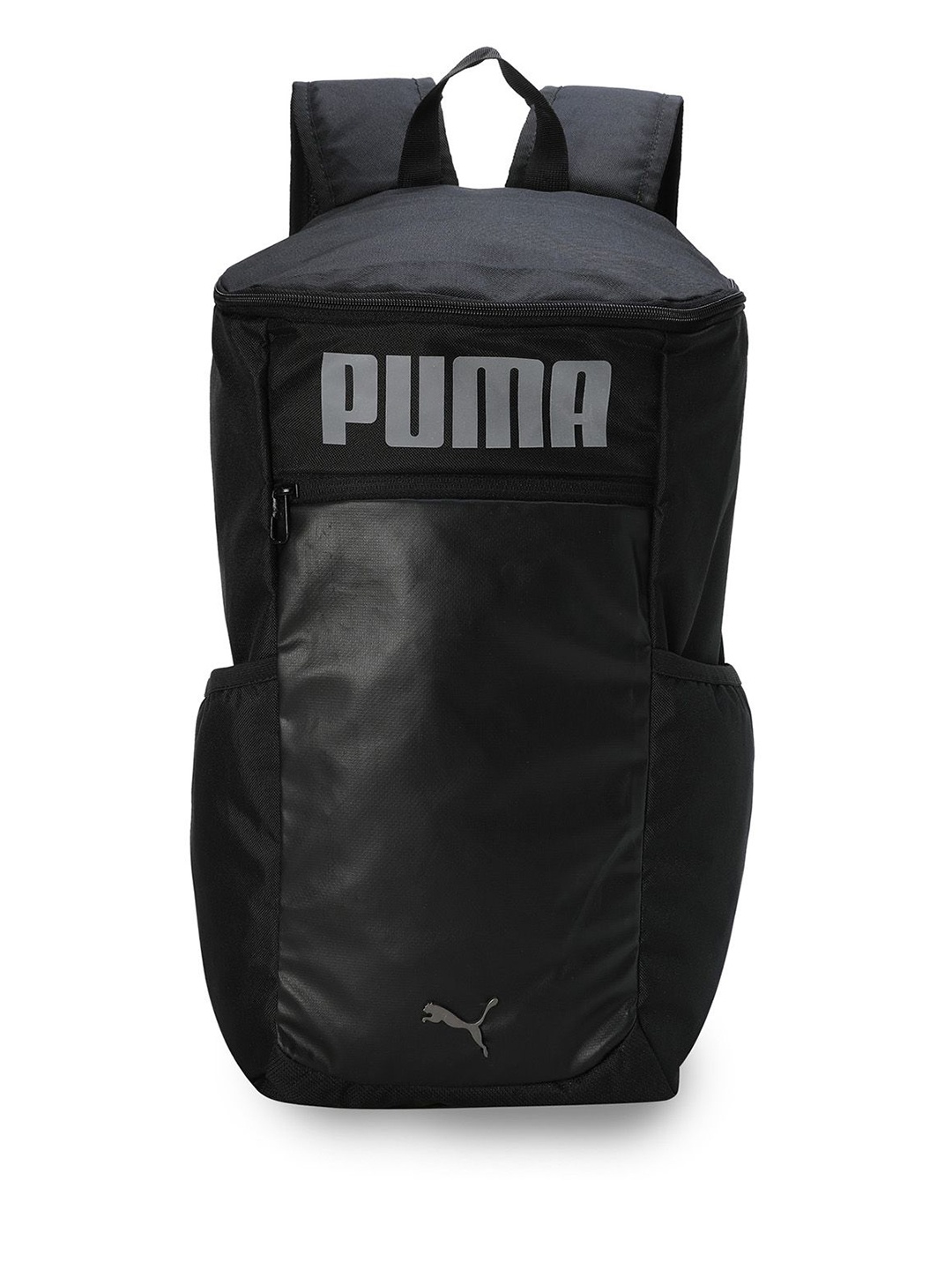 

PUMA Unisex Brand Name Printed Backpack, Black