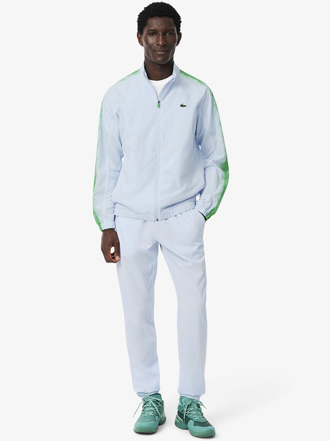 

Lacoste Tennis x Daniil Medvedev Men Printed Tracksuits, White