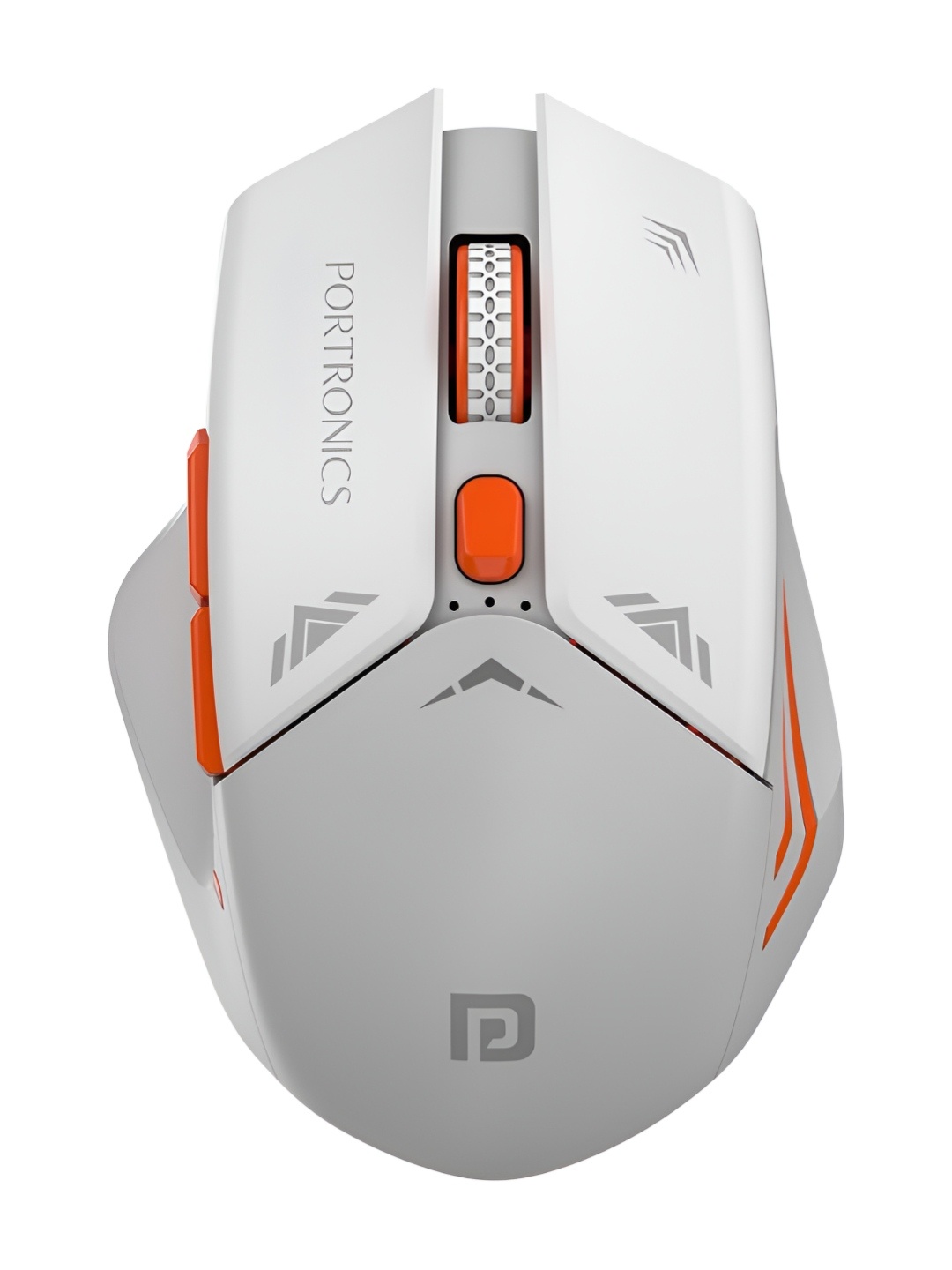 

Portronics Vader Pro Wireless Gaming Mouse With 2.4 GHz Receiver & 6 Buttons, Grey
