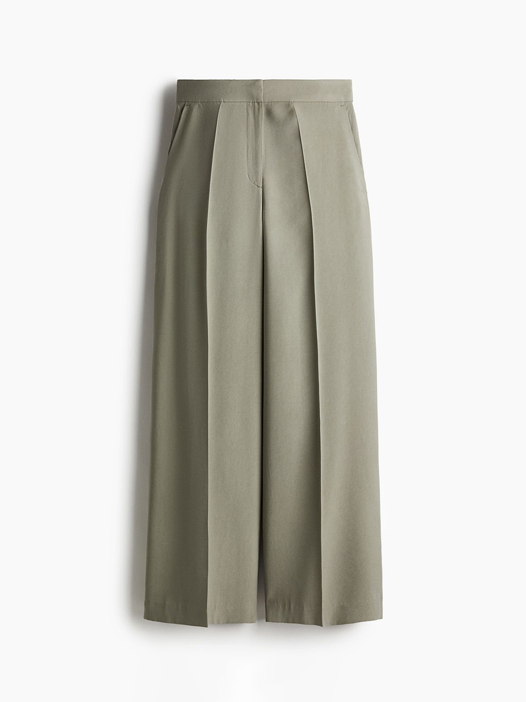 

H&M Wide Trousers, Green