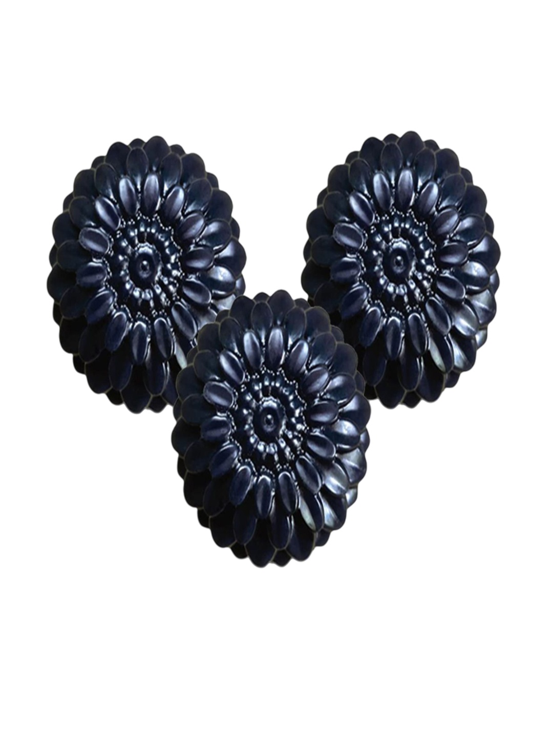 

BADA HAIR Set Of 3 Activated Charcoal Bath Soap - 100 g Each, Black