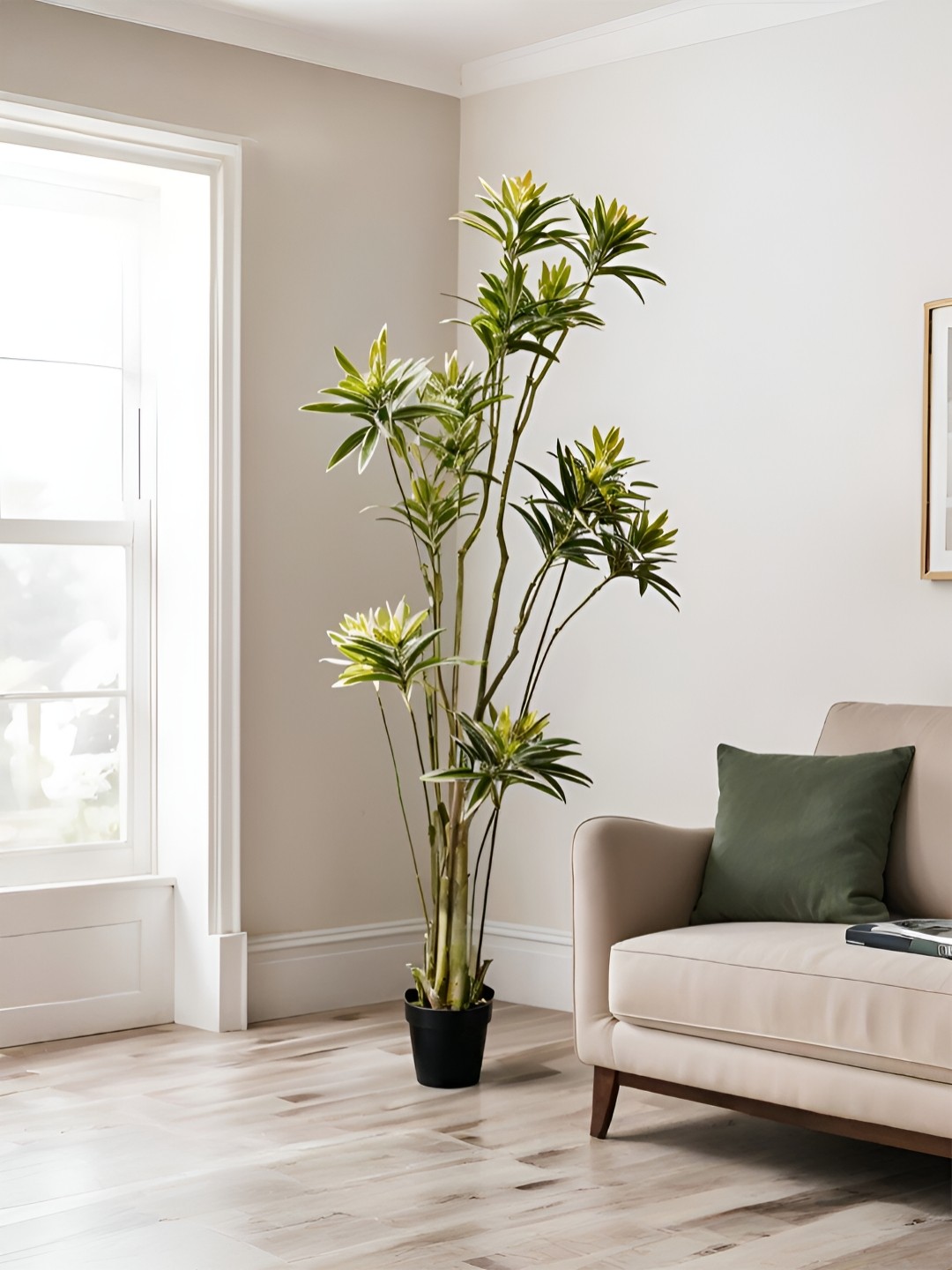 

Royaloak Green Dracaena Reflexa Tree Artificial Plant