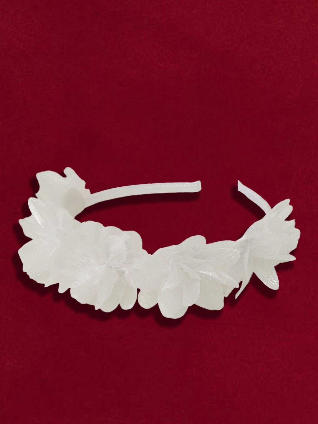 

Accessorize Girls Corsage Flower Crown Hairband, White