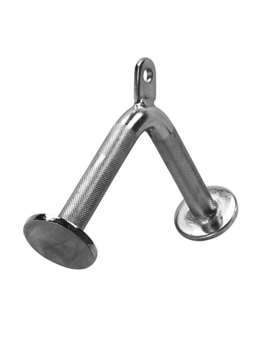 

HackerX V-Shaped Press Down Bar Workout Accessories, Silver