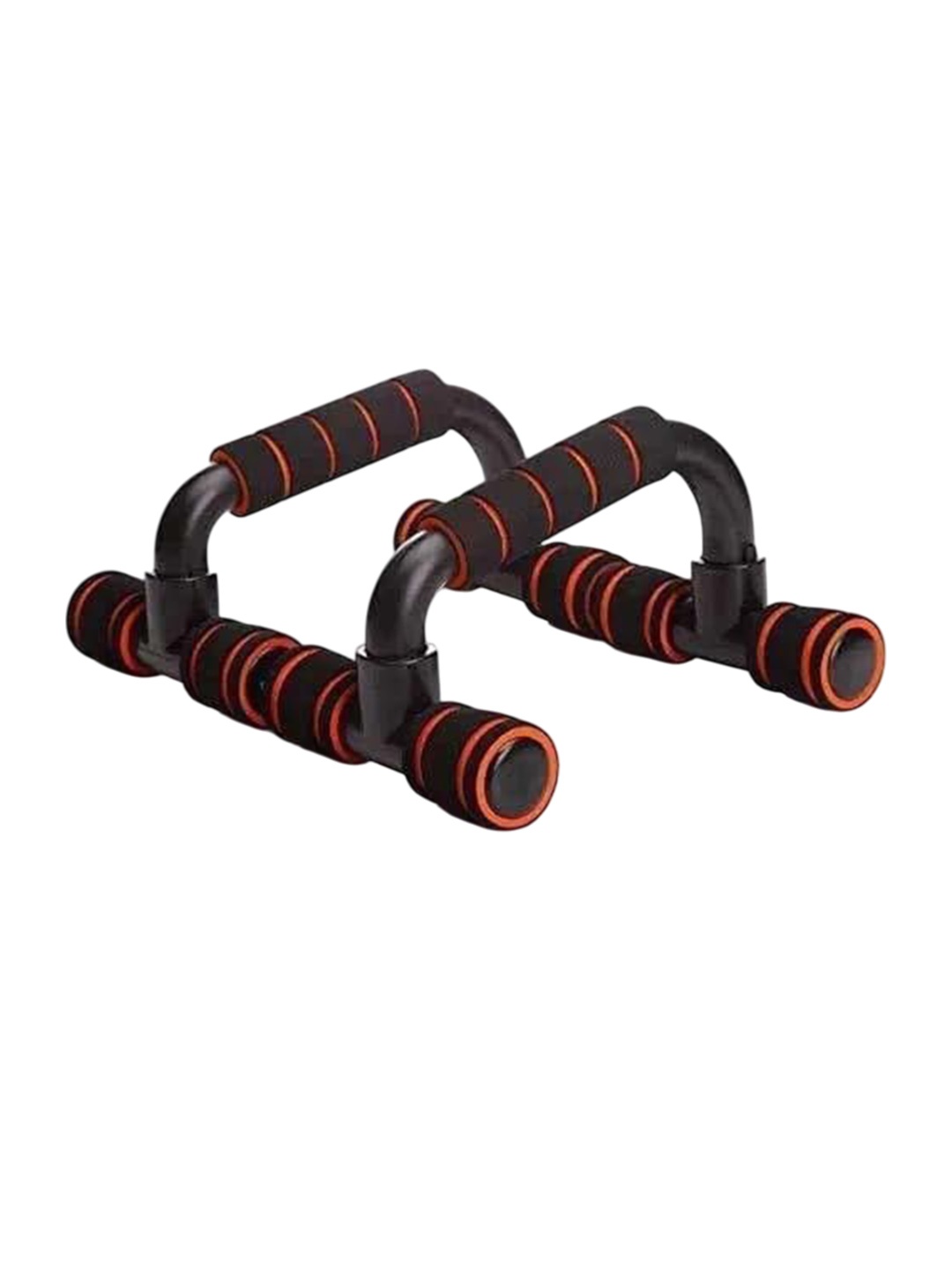 

HackerX Push Up Bars Stand With Foam Grip Handle, Orange