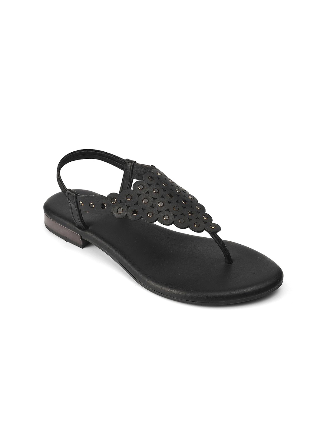 

PEPPER Women T-Strap Flats, Black