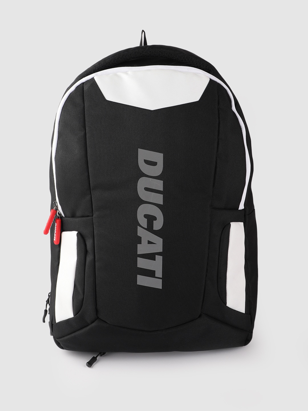 

Ducati Unisex Colourblocked Backpack, Black