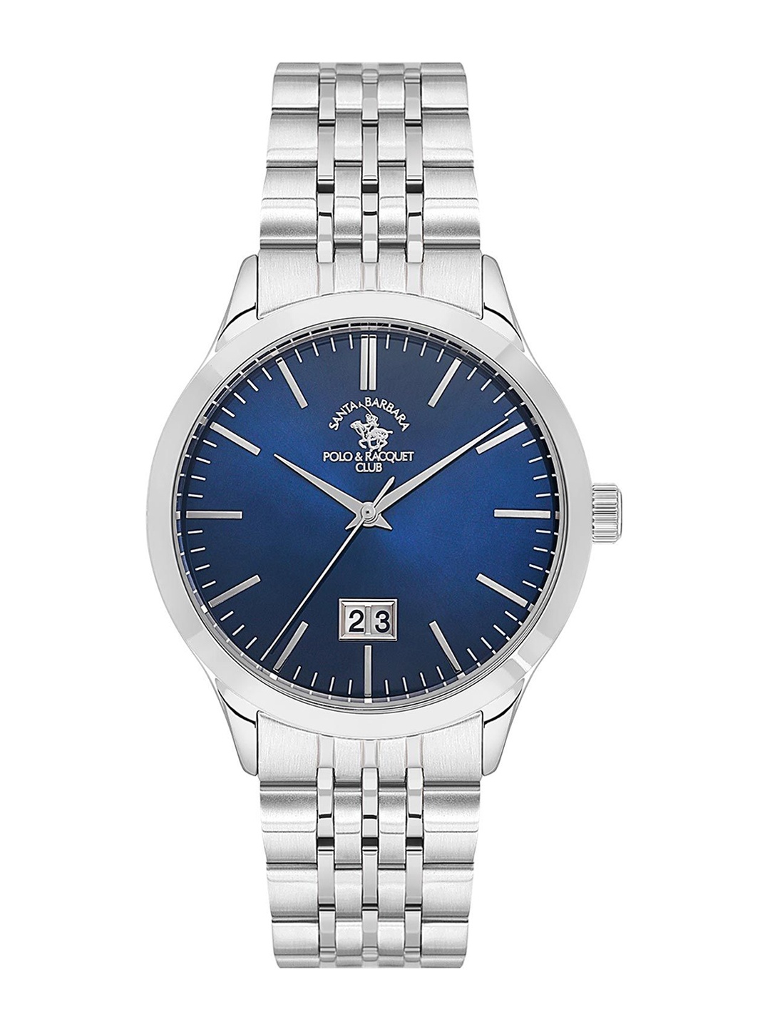 

SANTA BARBARA POLO & RACQUET CLUB Men Bracelet Style Straps Analogue Watch SB.1.10588-3, Blue