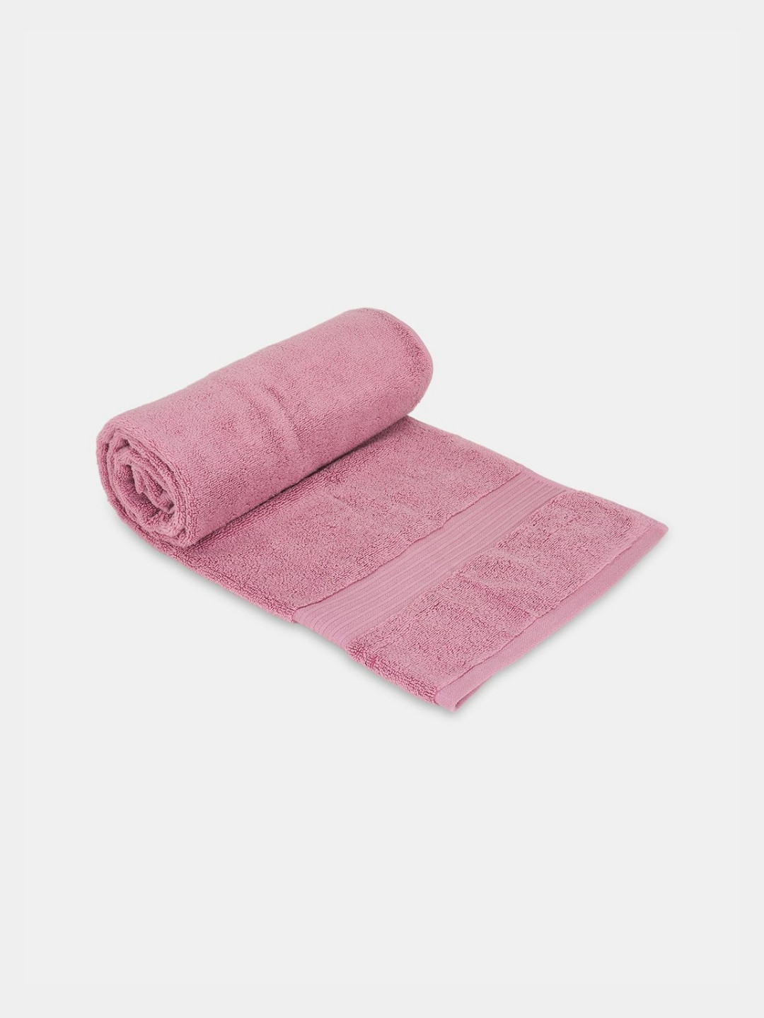 

Living scapes by Pantaloons Pink 1 Cotton 520 GSM Bath Towel