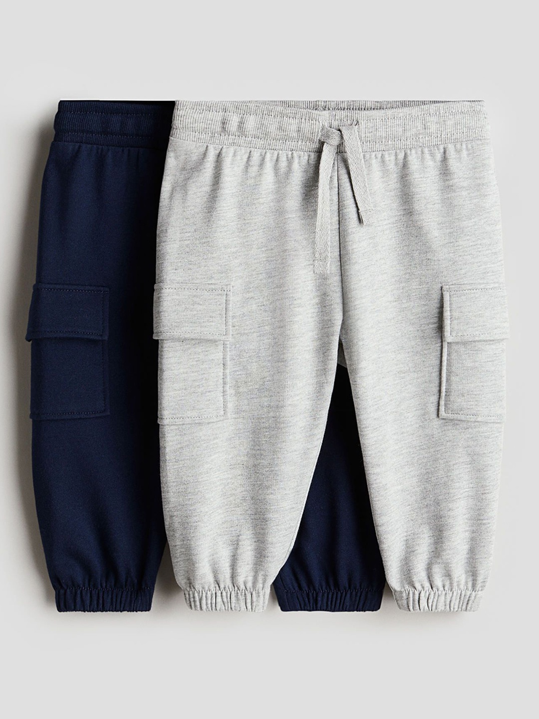 

H&M 2-Pack Cargo Joggers, Blue