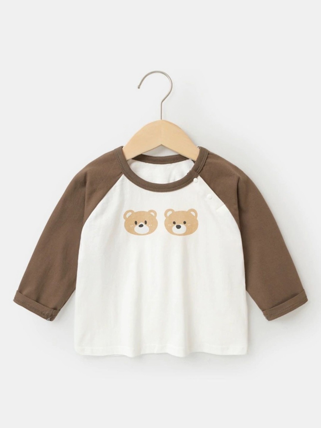 

LULU & SKY Girls Graphic Printed Round Neck Cotton Oversized T-shirt, White