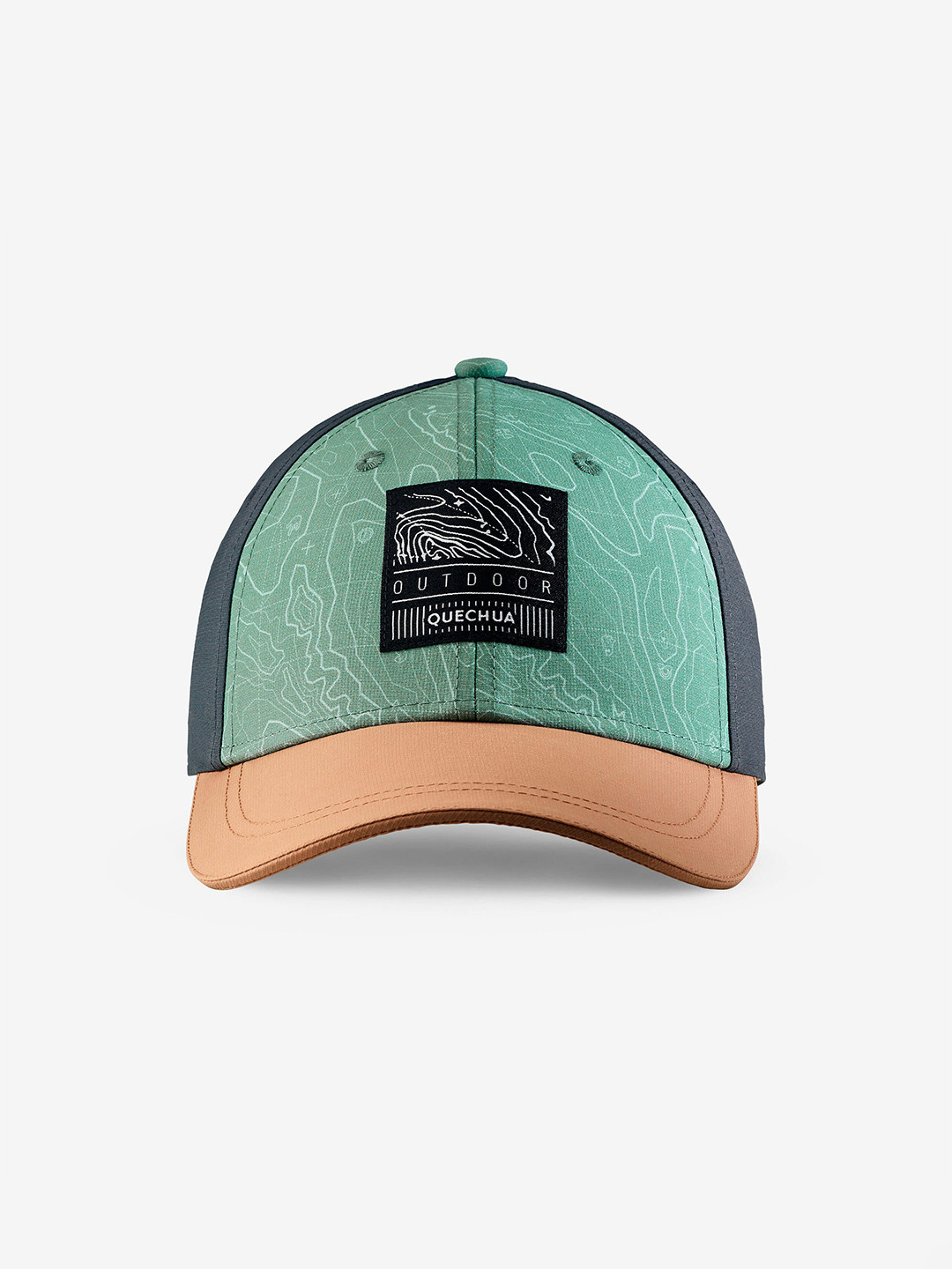 

Quechua By Decathlon Boys Printed Baseball Cap, Khaki