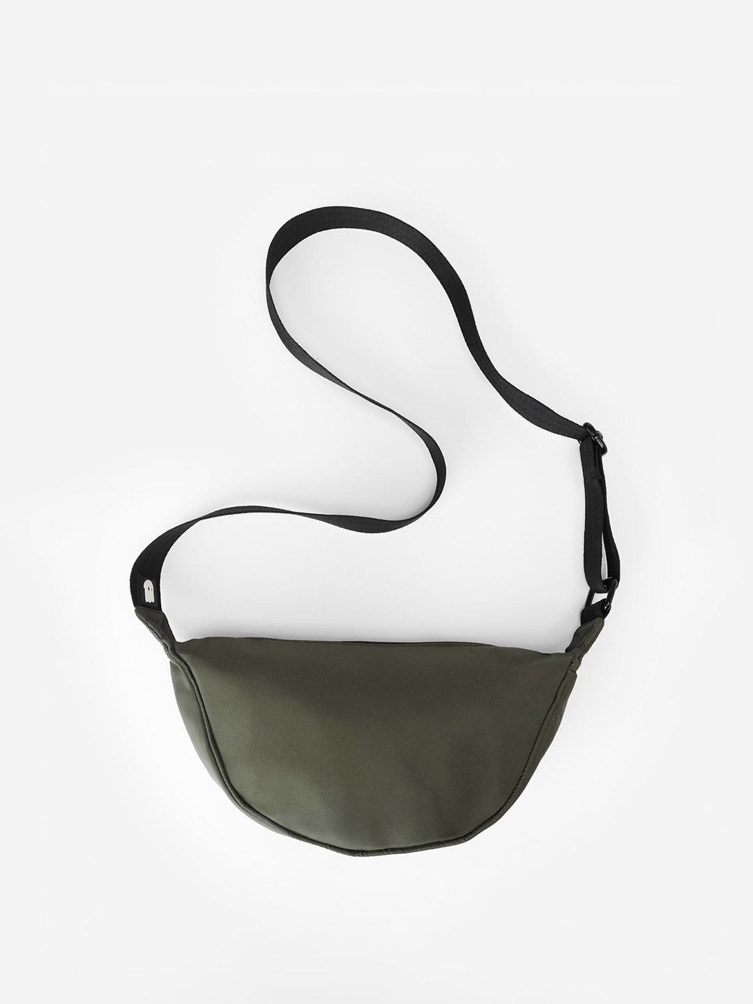 

The Souled Store 1 Main Compartment Waist Pouch, Olive