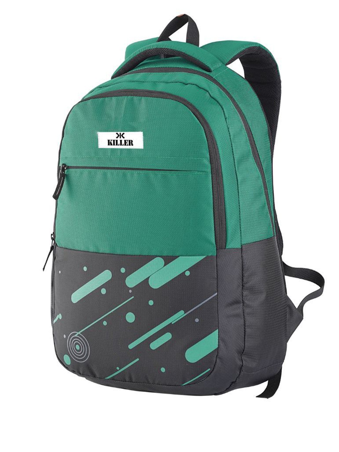 

Killer Unisex Laptop Backpack With Rain Cover, Green